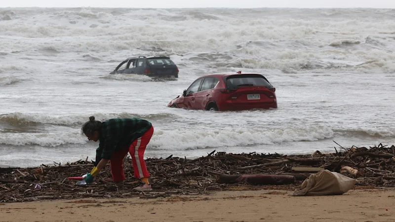 Pourquoi Wye River a échappé à une bombe anti-pluie qui a emporté des voitures
