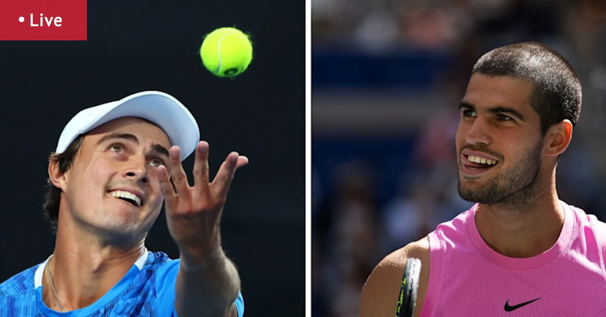 Talia Gibson gagne, Aryna Sabalenka, Carlos Alcaraz, Alexander Zverev, Frances Tiafoe, stars australiennes, résultats de la première journée, scores, tirages, joueurs, pronostics, matchs, comment regarder