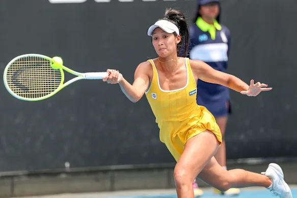 Priscilla Hon est au deuxième tour de l'Open d'Australie 2026.