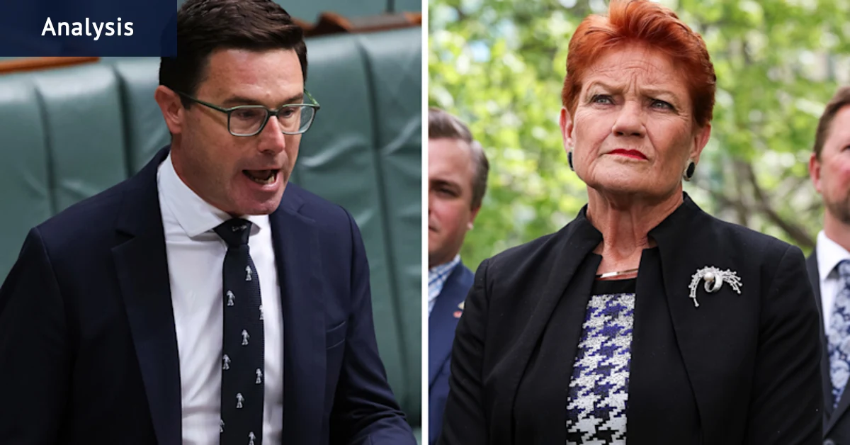 Pourquoi Pauline Hanson se cachait derrière la décision de la Coalition de s'opposer aux changements