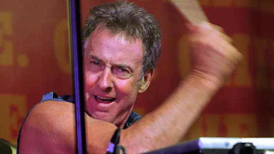 Le batteur de Midnight Oil, Rob Hirst.