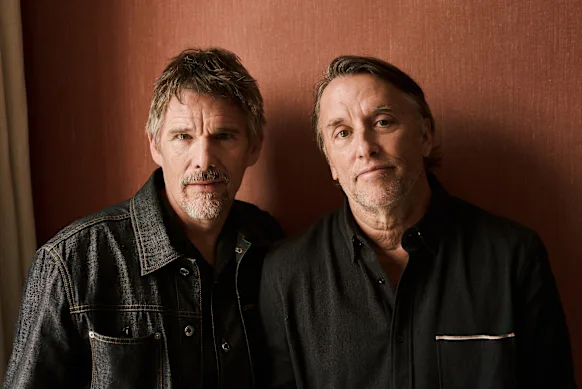 Collaborateurs de longue date Ethan Hawke et Richard Linklater.