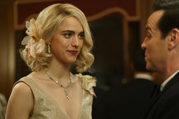 Margaret Qualley et Andrew Scott dans Blue Moon.