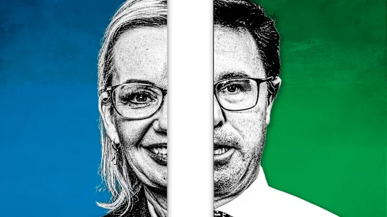 Le chef national David Littleproud et la chef libérale Sussan Ley.