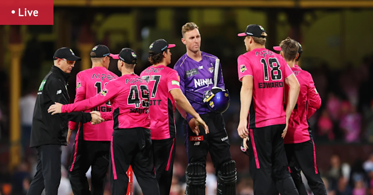 Sydney Sixers contre Hobart Hurricanes, couverture en direct, heure de début, comment regarder, listes d'équipes
