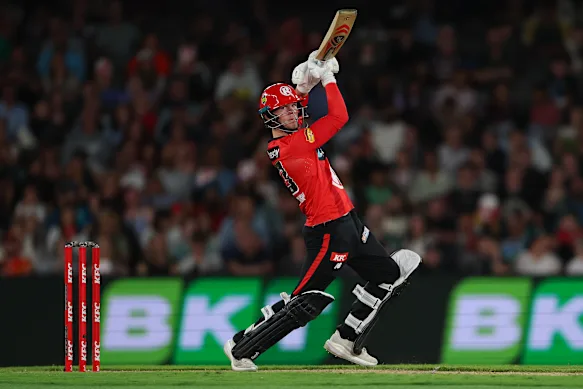 Le frappeur vedette des Renegades de Melbourne, Jake Fraser-McGurk.