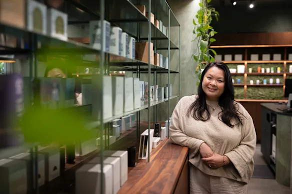 Lisa Nguyen, pharmacienne, a fondé Astrid Healthcare, un dispensaire de cannabis médical avec des points de vente à South Yarra et Byron Bay.