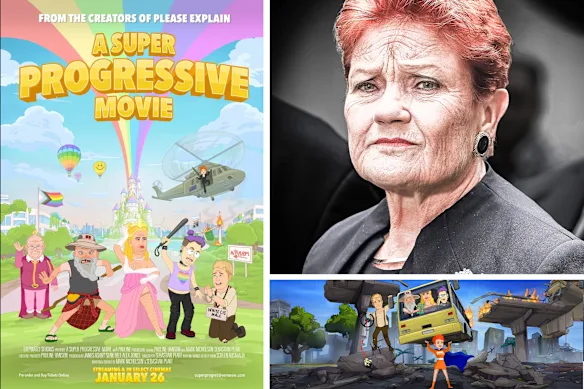 Pauline Hanson. Le sénateur du Queensland est actionnaire de A Pauline Production Pty Ltd depuis octobre. 