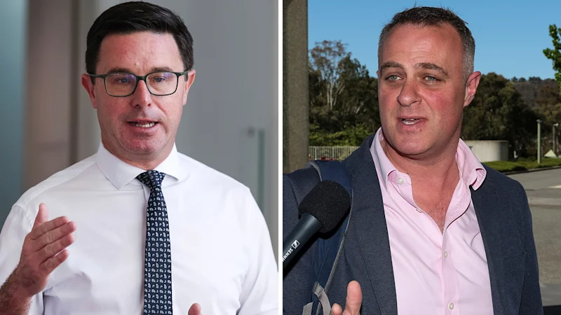 Tim Wilson compare le pari de David Littleproud à l'incident du sentier de Barnaby Joyce à Canberra