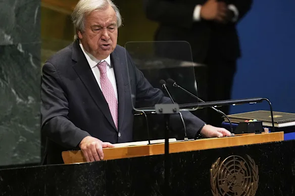 Le mandat du secrétaire général des Nations Unies, Antonio Guterres, touche à sa fin. 