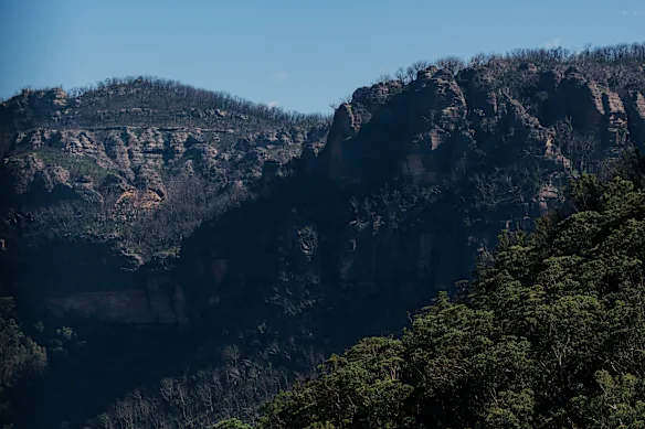 Le parc national des Jardins de Stone, près de Lithgow, qui fait partie de la zone du patrimoine mondial des Blue Mountains.