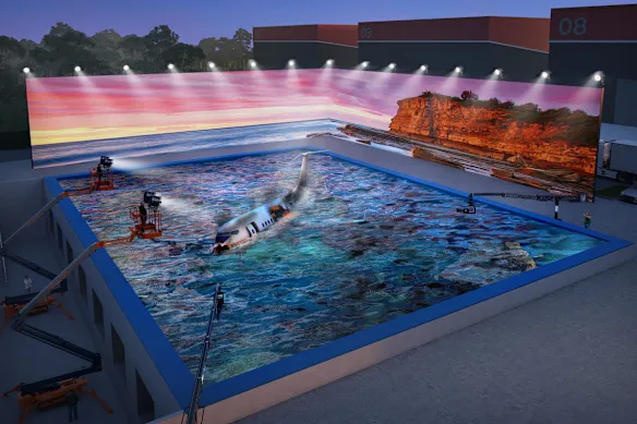 Les partisans des Central Coast Studios affirment qu'ils proposent le plus grand réservoir d'eau extérieur d'Australie pour le tournage. 