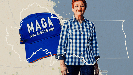 Le parti One Nation de Pauline Hanson est en plein essor, en particulier dans l'électorat de Capricornia, dans le centre du Queensland.