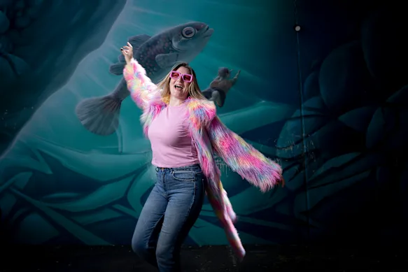 Malgré la pression du coût de la vie, Erin Girvan fait des concerts et des festivals une priorité. 