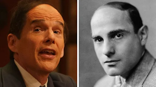 Ethan Hawke joue le compositeur Lorenz Hart (à droite) dans Blue Moon.