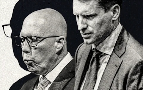 Retombées : Peter Dutton et Andrew Hastie. 