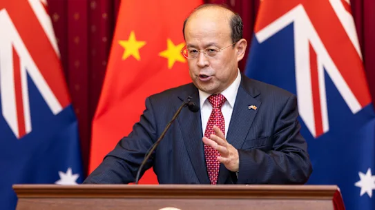 L'ambassadeur de Chine en Australie, Xiao Qian.