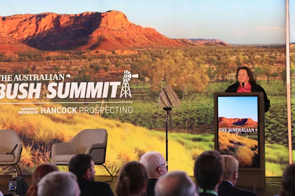 La magnat des mines Gina Rinehart aurait été impliquée dans la création locale de Newsmax, mais elle n'a finalement pas fait de publicité pour cette entreprise.