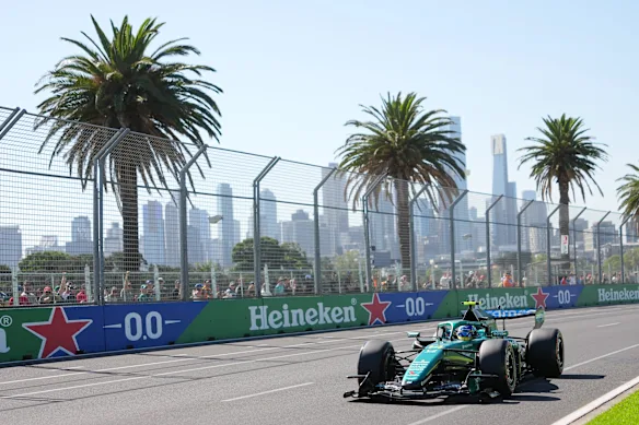 Fernando Alonso a eu du mal avec les vibrations dans la nouvelle voiture. 