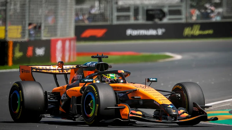 Oscar Piastri de McLaren le plus rapide à l'entraînement alors que ses rivaux sont heurtés par des drames de voiture et de voyage