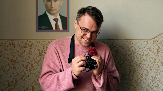 Pavel Talankin, star et co-réalisateur du documentaire Mr Nobody Against Poutin.