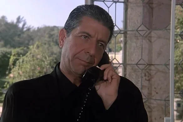 Alléluia, c'est Leonard Cohen dans Miami Vice.