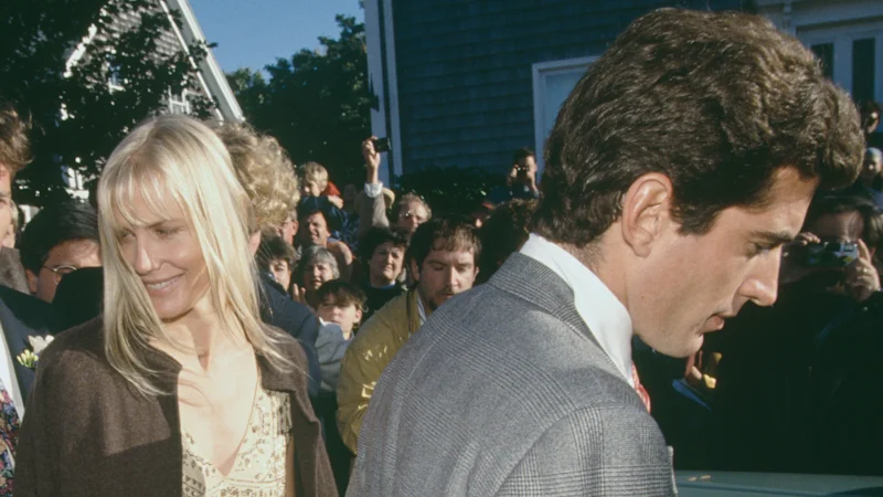 Carolyn Bessette et John F. Kennedy Junior