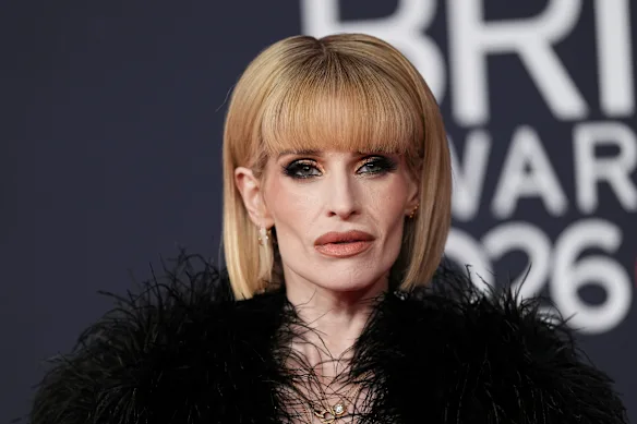 Kelly Osbourne aux Brit Awards en février.