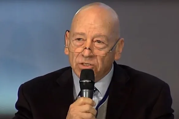 Le magnat grec du transport maritime George Prokopiou. 