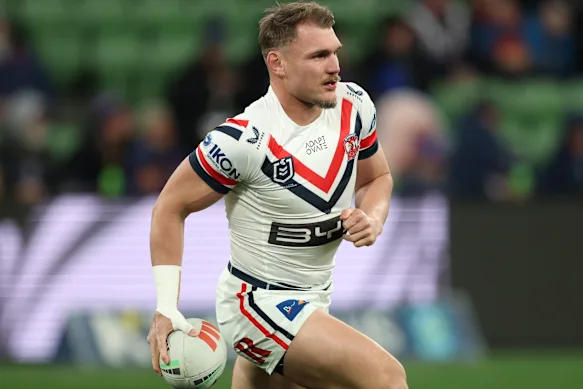 Angus Crichton affronte son ancien club de South Sydney vendredi soir.