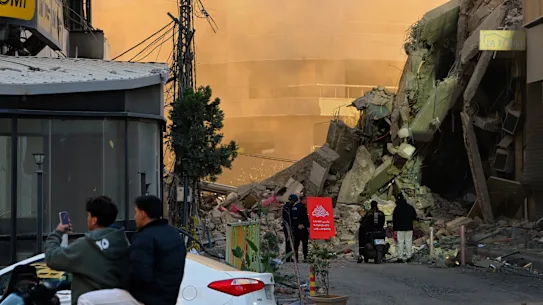 Notre équipe est sur le terrain à Beyrouth.