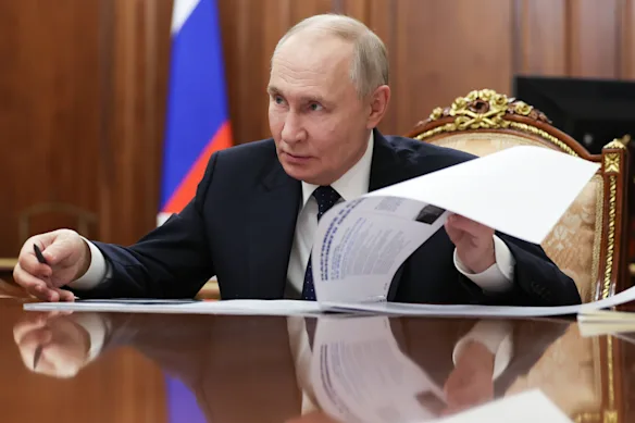 Le président russe Vladimir Poutine.