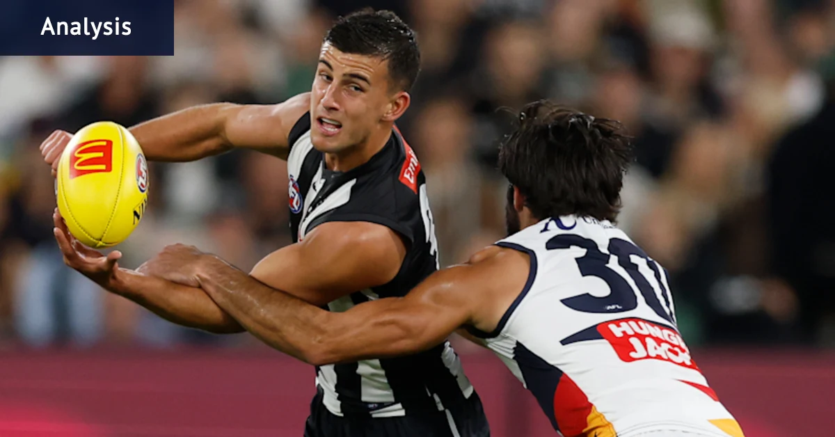 Les minutes manquantes pour Nick Daicos qui ont coûté aux Collingwood Magpies le match contre les Adelaide Crows au MCG