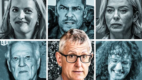 Que diffuser cette semaine (en haut à gauche) : Femmes imparfaites ; Machine de guerre; Disparu; Chris Fleming : Live au Palace ; Louis Theroux : À l'intérieur de la manosphère ; et les éléphants fantômes.