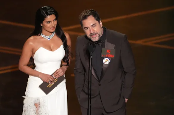 Priyanka Chopra Jonas et Javier Bardem.