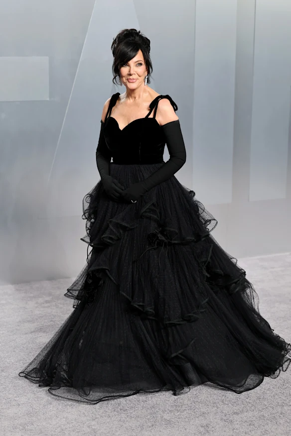 Kris Jenner en Valentino vintage.