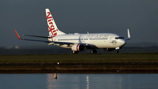 Un Boeing 737 de Virgin Australia.