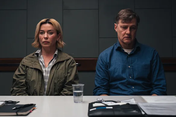 Eve Myles et David Morrissey dans Gone.