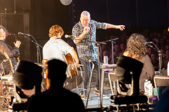 Jimmy Barnes remonte sur scène au Bluesfest en 2024.