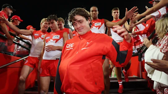 Errol Gulden quitte la course après avoir été blessé contre Brisbane.