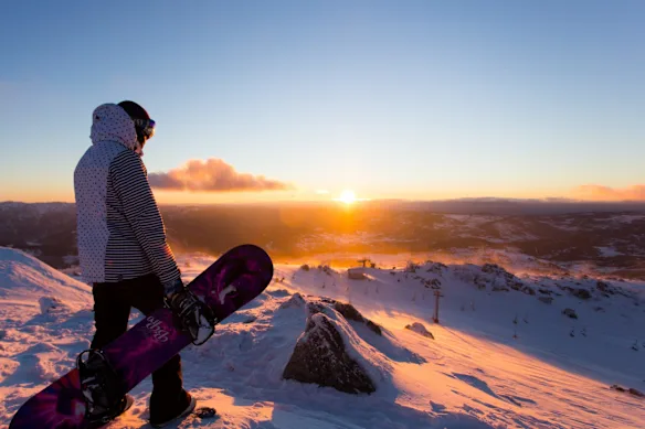 Perisher est une station de ski populaire dans le parc national de Kosciuszko.