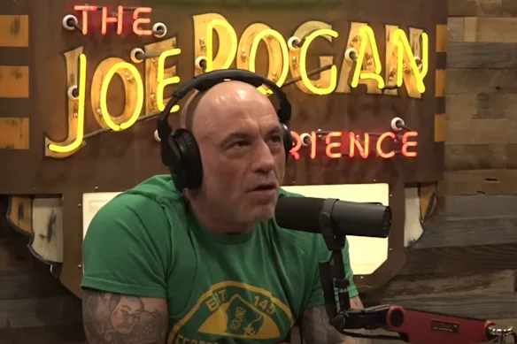 L’imitation est-elle la forme de flatterie la plus sincère ? Le podcasteur américain Joe Rogan.