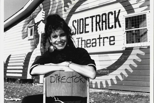 Roberts en 1987, peu de temps avant de contribuer à la fondation de l'Aboriginal National Theatre Trust.