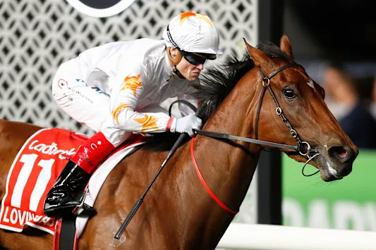 Le cheval des Phoenix Thoroughbreds, Loving Gaby, remporte les Manikato Stakes 2019.