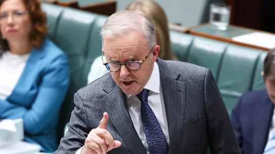 Premier ministre Anthony Albanese.