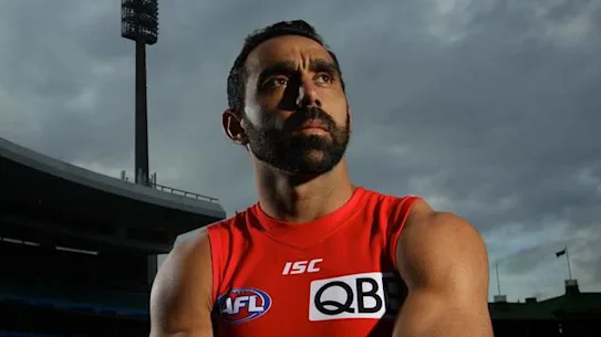 Triste adieu : le grand Adam Goodes des cygnes.