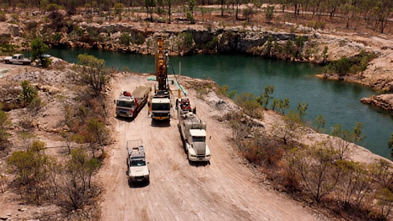 Pacgold cartographie une grève monstrueuse d'or et d'antimoine de 30 km dans le Queensland