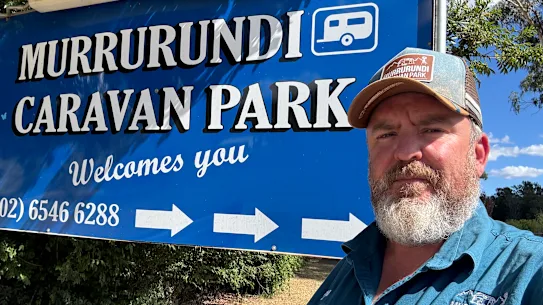 Don Kemble, exploitant du Murrurundi Caravan Park, a déclaré que les vacanciers annulaient en raison des craintes de pénurie de carburant. 
