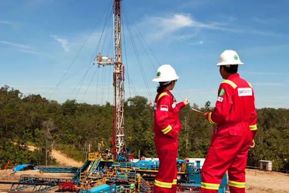 Projet phare de NuEnergy Gas, Tanjung Enim, projet de méthane de houille à Sumatra, en Indonésie. 