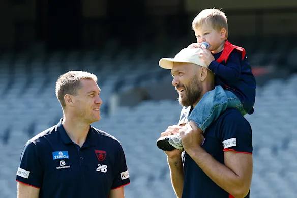 McDonald et Gawn ne se sont pas immédiatement connectés lorsqu'ils ont débuté à Melbourne.